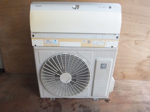 シャープエアコン6.3K　２１畳用　２０１８年　標準取り付け工事込み　3ヶ月保証