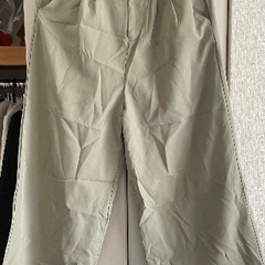 黄緑ズボンの画像