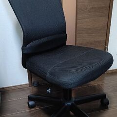 ニトリ　オフィスチェア(OC 001 BK)ブラックの画像