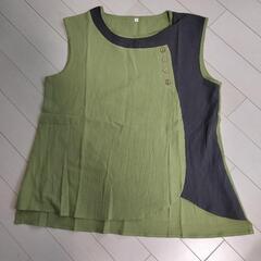 緑と紫 ☆ タンクトップ ２枚セット 新品未使用の画像