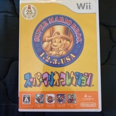 Wiiソフト スーパーマリオコレクションなどの画像