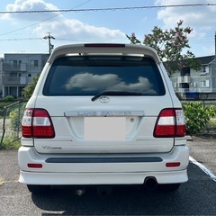 ランクル100バン　1ナンバー　ディーゼル　VXリミテッド　サンルーフ　4WD セールスポイント多数　車検なし　 諸費用全額込み　修復歴無　車幅公認 の画像