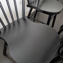 Ikeaダイニングチェア4脚の画像