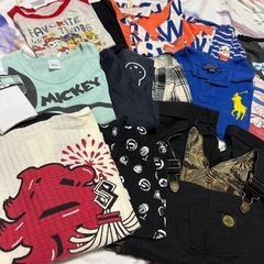 【110サイズ】夏服 キッズ 男の子 18点 セット 甚平 カジュアル 部屋着の画像