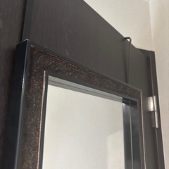 扉かけ姿見ミラーの画像