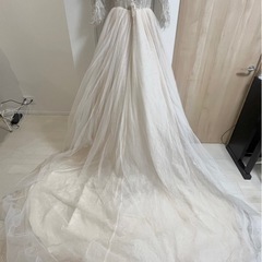 美品　ウェディングドレス　前撮りの画像