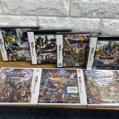 新品未使用⭐️任天堂⭐️任天堂3DS  LL ドラゴンクエストモンスターズ2イルとルカの不思議な不思議な鍵スペシャルパック 新品未開封ソフト7本付き JYM08025080302 の画像
