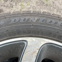 売れました！今年買ったばかりの軽冬タイヤ‼️   155/65R14の画像