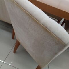 ★リユースのサカイ日立店★HJ7297 DONGHIA ダイニングテーブルセット ナチュラルブラウン H73×D105×W210 クリーニング済み の画像