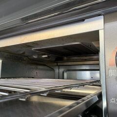 J2012【リユースのサカイ柏店】  Rinnai　リンナイ　都市ガス用 ガステーブル ガスコンロ RTE564BKL ホーロートップ 片面焼グリル 都市ガス12A・13A用 左強火 2021年製 クリーニング済の画像