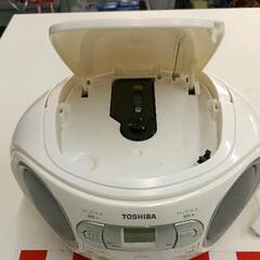 0803-050 東芝　CDプレーヤー※CD動作確認,ラジオ未確認※の画像
