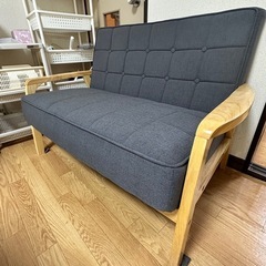 美品 2人掛ソファの画像