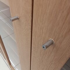 ★リユースのサカイ日立店★HJ7298 家具の大丸 収納棚 ナチュラルブラウン H190×D45×W89.5 クリーニング済み の画像
