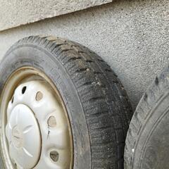 スタッドレスタイヤ２本　155/65R13 73Qの画像