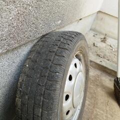 スタッドレスタイヤ２本　155/65R13 73Qの画像