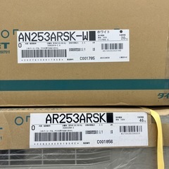 【未使用品】【店頭引取限定】DAIKIN ダイキン 壁掛けエアコン AN253ARSK-W 132,000円（税込）の画像