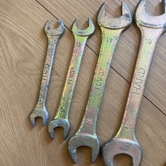 5本組スパナセットの画像