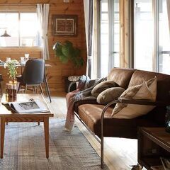 10/13 値下げ🛋️JOURNAL STANDARD FURNITURE ジャーナルスタンダードファニチャー🛋️ラバルソファ🛋️LAVAL SOFA🛋️ブルックリンstyle🛋️ヴィンテージstyle🛋️インダストリアルstyle🛋️2301の画像