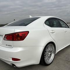 岡山【自社ローン】保証人無可★全国対応★IS【IS250】BBS19インチAW/車高調/走行中TV可/バックカメラ/前後ドラレコ/クルコン/パドルシフト/パワーシート/HID/ビルトインETC/ウインカーミラーの画像