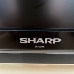 22インチ　SHARP シャープ TV テレビ　LC-22K5の画像