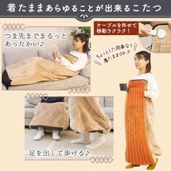 こたんぽ　(1人用動けるこたつ)の画像