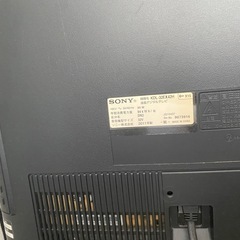 SONY テレビの画像