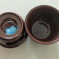 チョコフォンデュポット 燃料キャンドル付きの画像