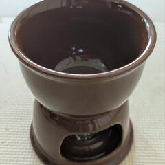 チョコフォンデュポット 燃料キャンドル付きの画像