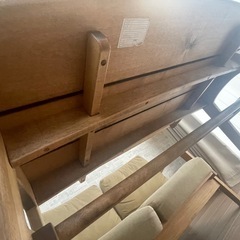 ダイニングテーブル（幅120cm 奥行き70cm 高さ65cm）の画像