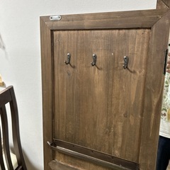 岡崎市　東谷 ソーレ ドアミラー 全身ミラー ドア型　アンティーク　スタンドミラー　扉付き ドア付き ヴィンテージ 全身鏡の画像