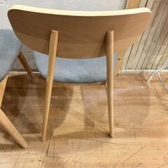 苫小牧発 スイートデコレーション スイデコ AILI(アイリ)DC ダイニングチェア 2客セット ナチュラル USEDの画像
