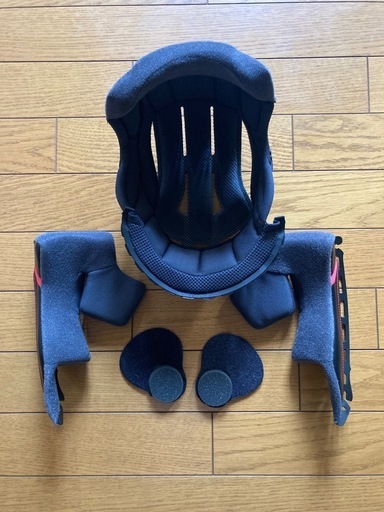 バイクヘルメット内装一式