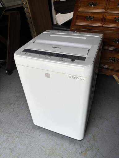 T015 ⭐Panasonic洗濯機（5.0㎏) 22年製名古屋市近郊配送無料！ PANASONIC 全自動洗濯機5.0kg 2015年製 中古/良品 (Omotenashi