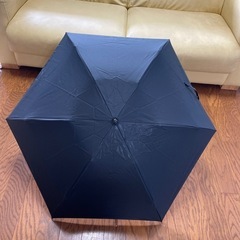 SUN BARRIER 100  折りたたみ日傘　黒　完全遮光　①　の画像
