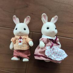 シルバニアファミリー 赤い屋根のおうち おとうさんとおかあさん付の画像