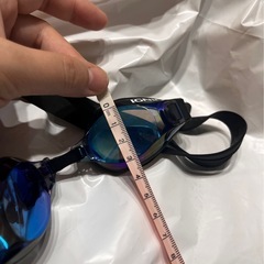 IGNIO 子ども用　青色　水泳ゴーグル　の画像