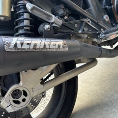 zrx400 kerkerマフラーの画像