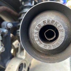 zrx400 kerkerマフラーの画像