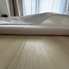3cmシングルマットレスと敷きパッドの画像