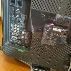 SHARPテレビ HDMI 端子付き（亀山モデル）の画像