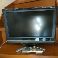 SHARPテレビ HDMI 端子付き（亀山モデル）の画像