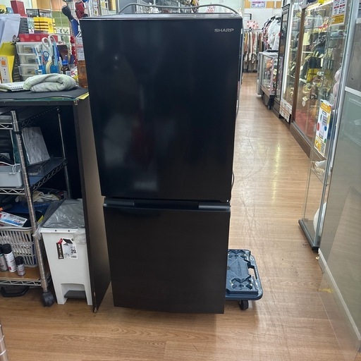 ☆ドリーム荒牧店☆ジモティー割引有☆SHARP/2ドア冷蔵庫/SJ-15E2-B/152L/2023年製