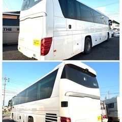 ISUZU ガーラ　乗車定員30名　3列シート　トイレ付　フィンガーシフト 倉庫保管　錆なし　超超超美車　極上車両　の画像