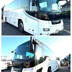 ISUZU ガーラ　乗車定員30名　3列シート　トイレ付　フィンガーシフト 倉庫保管　錆なし　超超超美車　極上車両　の画像