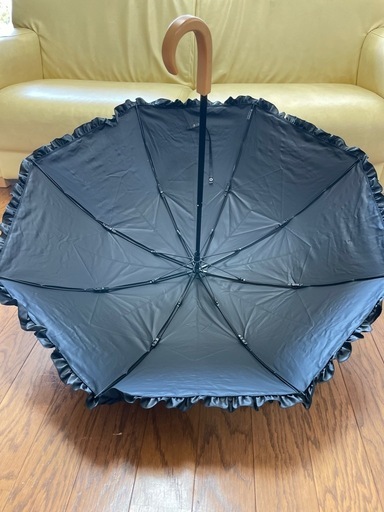 SUN BARRIER 100 　折りたたみ日傘　黒　完全遮光　②　