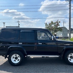 希少車　破格出品　H10年式　ランクル77ディーゼル　4200cc 車検Ｒ7/12  サンルーフ　諸費用全額込無料 の画像