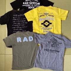 【140 男の子 夏物】RAD CUSTOM  まとめ売りの画像