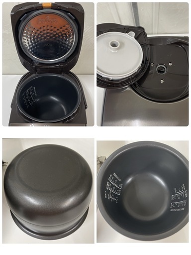 R605 ☀️  ZOJIRUSHI IH炊飯ジャー 5.5合炊き 19年製 NP-VI10 ⭐ 動作確認済 ⭐ クリーニング済
