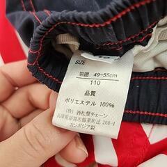 ☆男の子　110cm水着2点セット(1点のみもOK)☆の画像