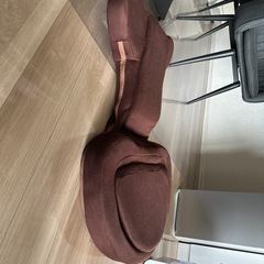 ブラウン座椅子の画像